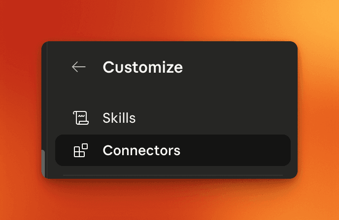 Step 2: Select Connectors