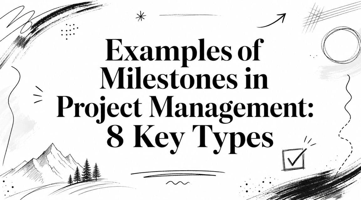 Examples of Milestones in Project Management: 8 Key Types