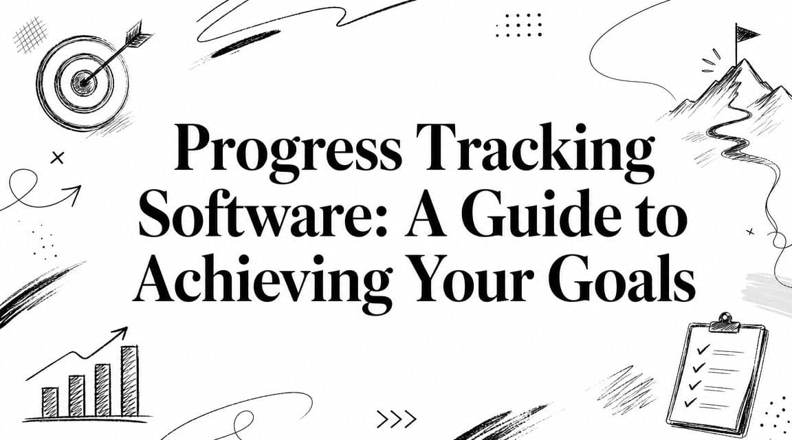 Progress Tracking Software: A Guide to Achieving Your Goals