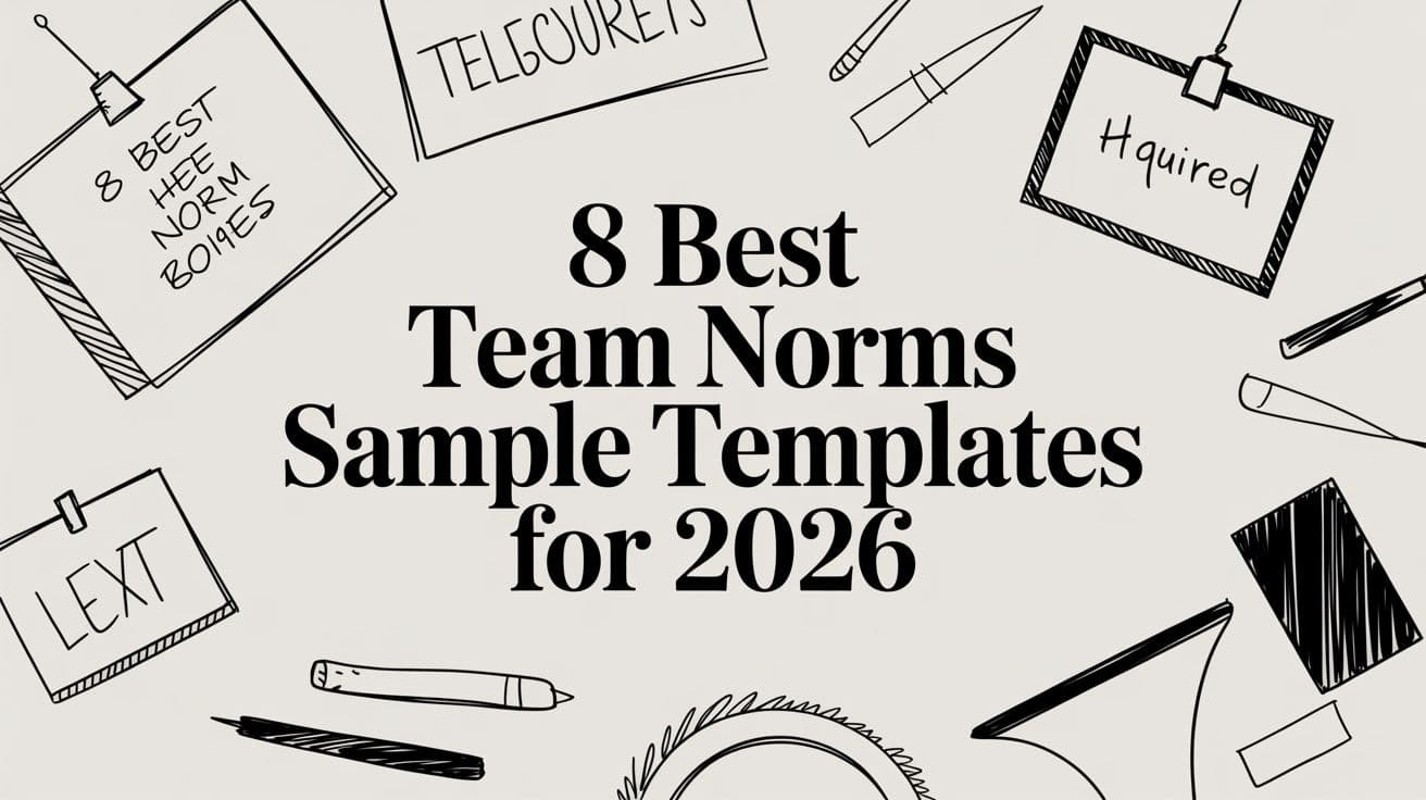 8 Best Team Norms Sample Templates for 2026