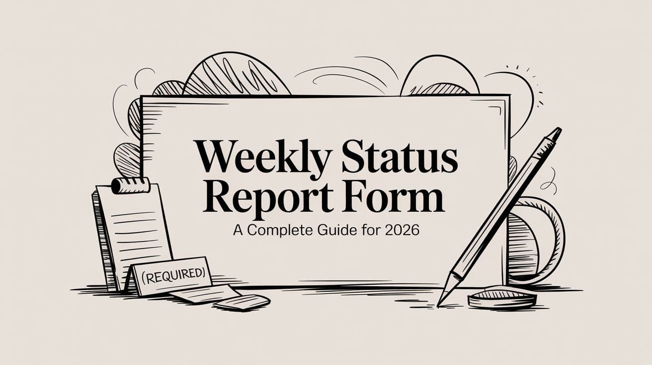 Weekly Status Report Form: A Complete Guide for 2026