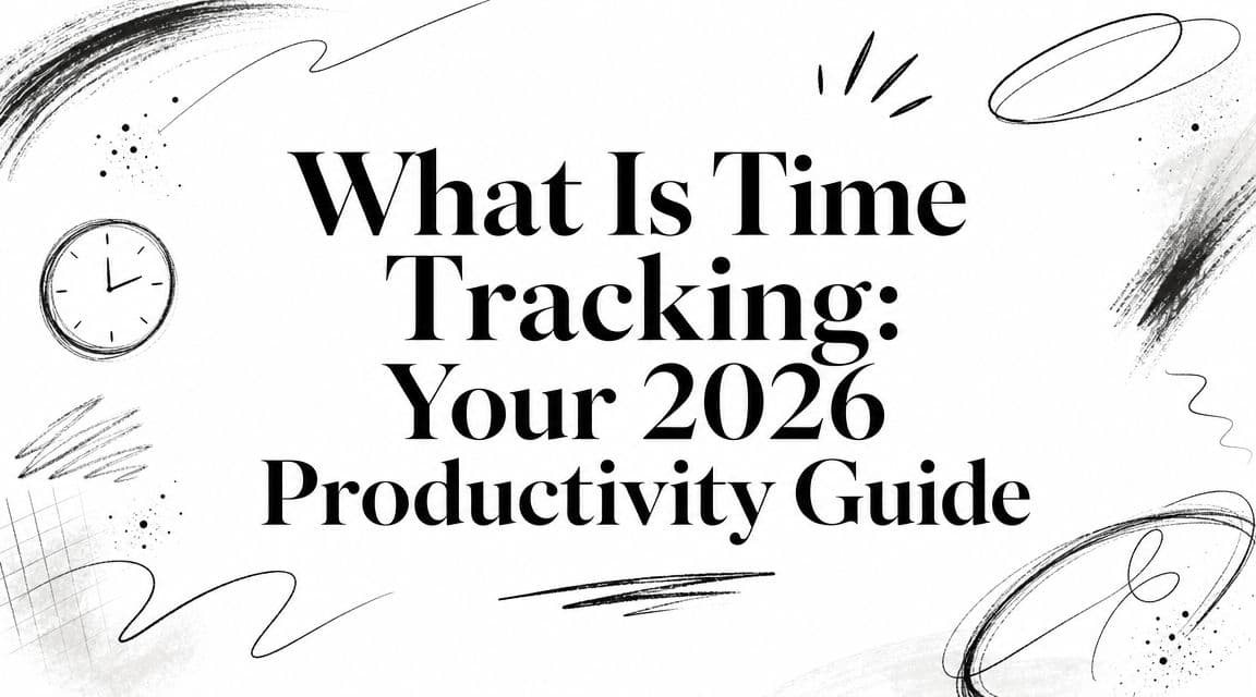 What Is Time Tracking: Your 2026 Productivity Guide