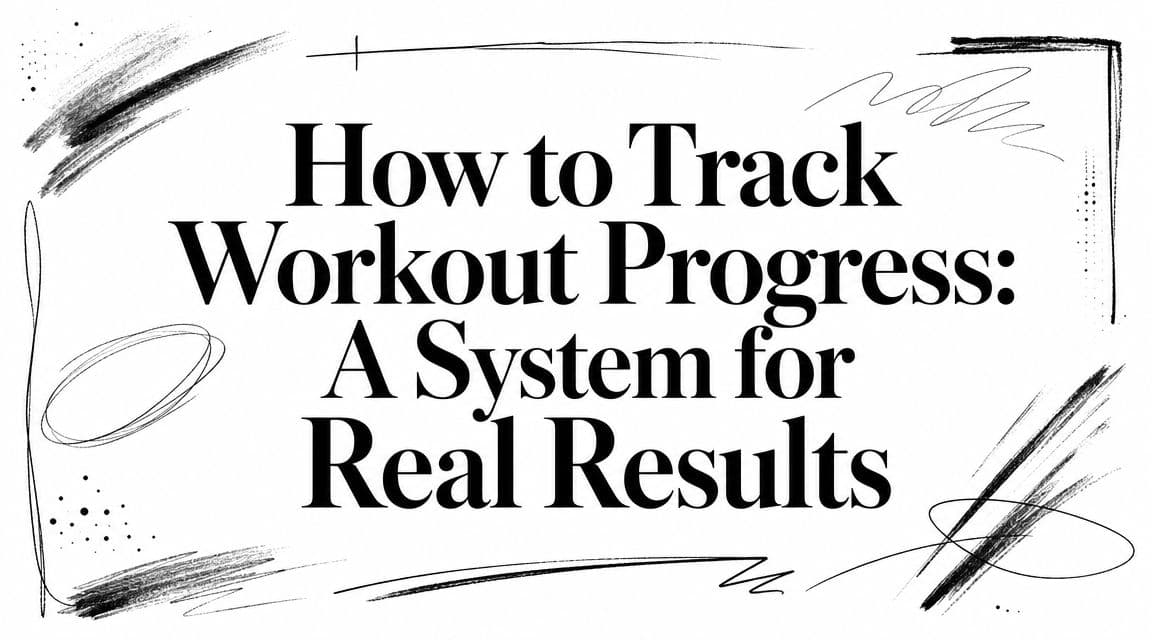 How to Track Workout Progress: A System for Real Results